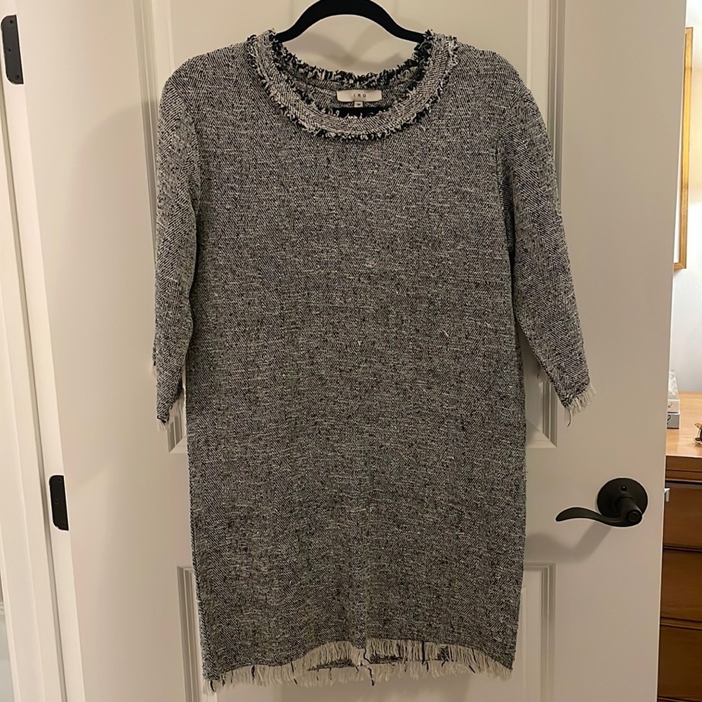 IRO Tweed Mini Shift Dress